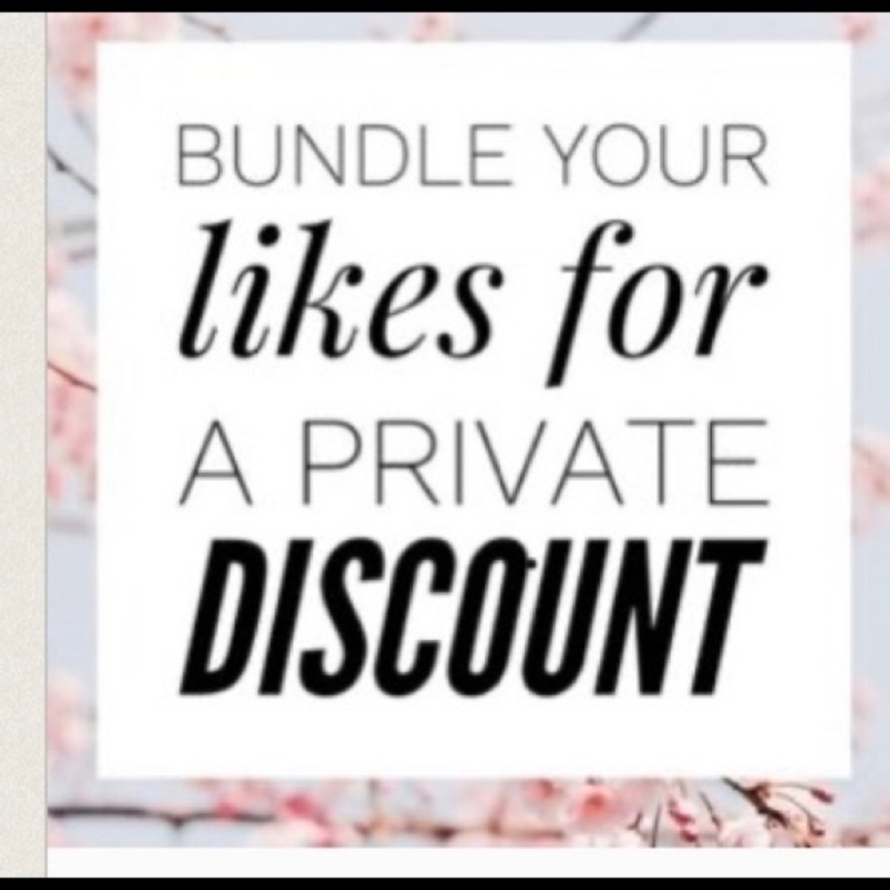 Put together your bundle for a great private deal
